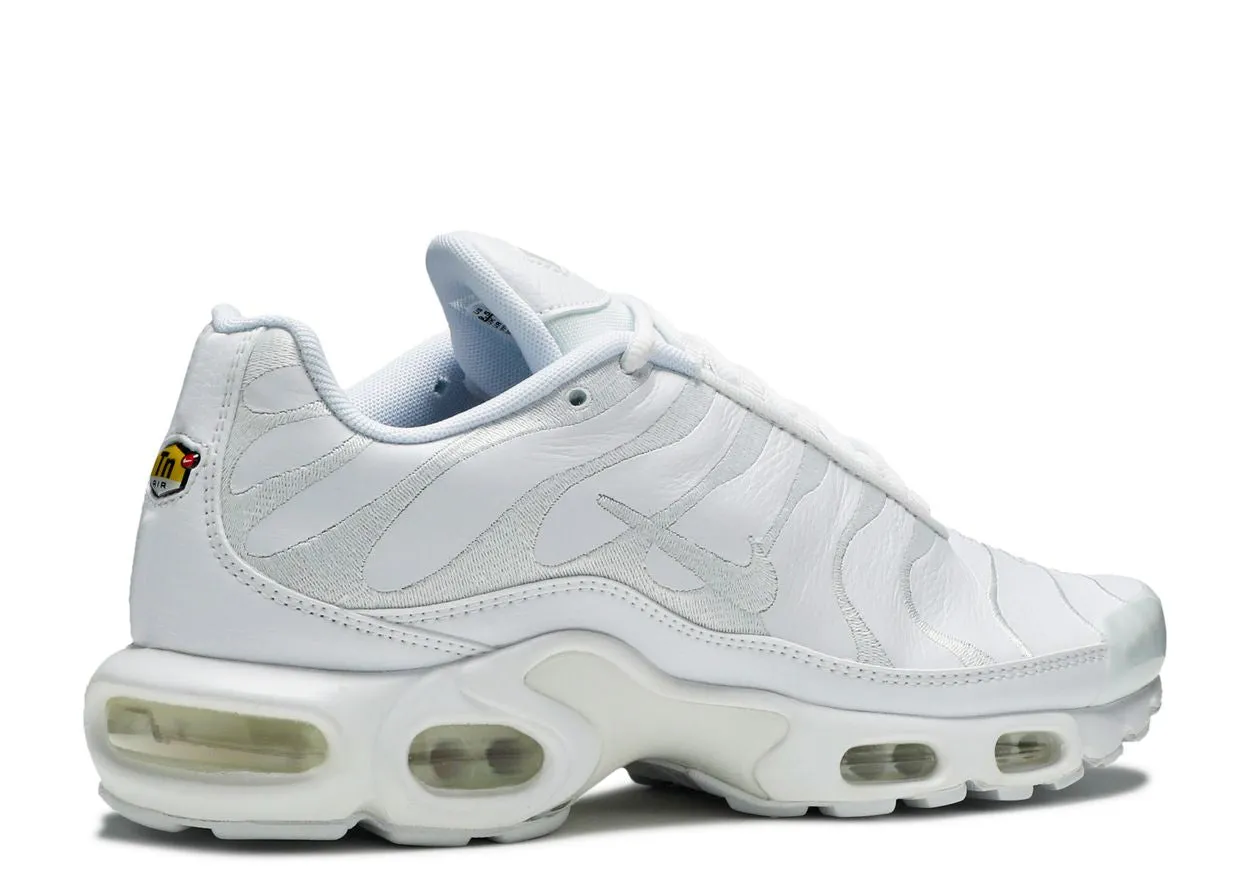 Nike Air Max Plus Triple White Block Step