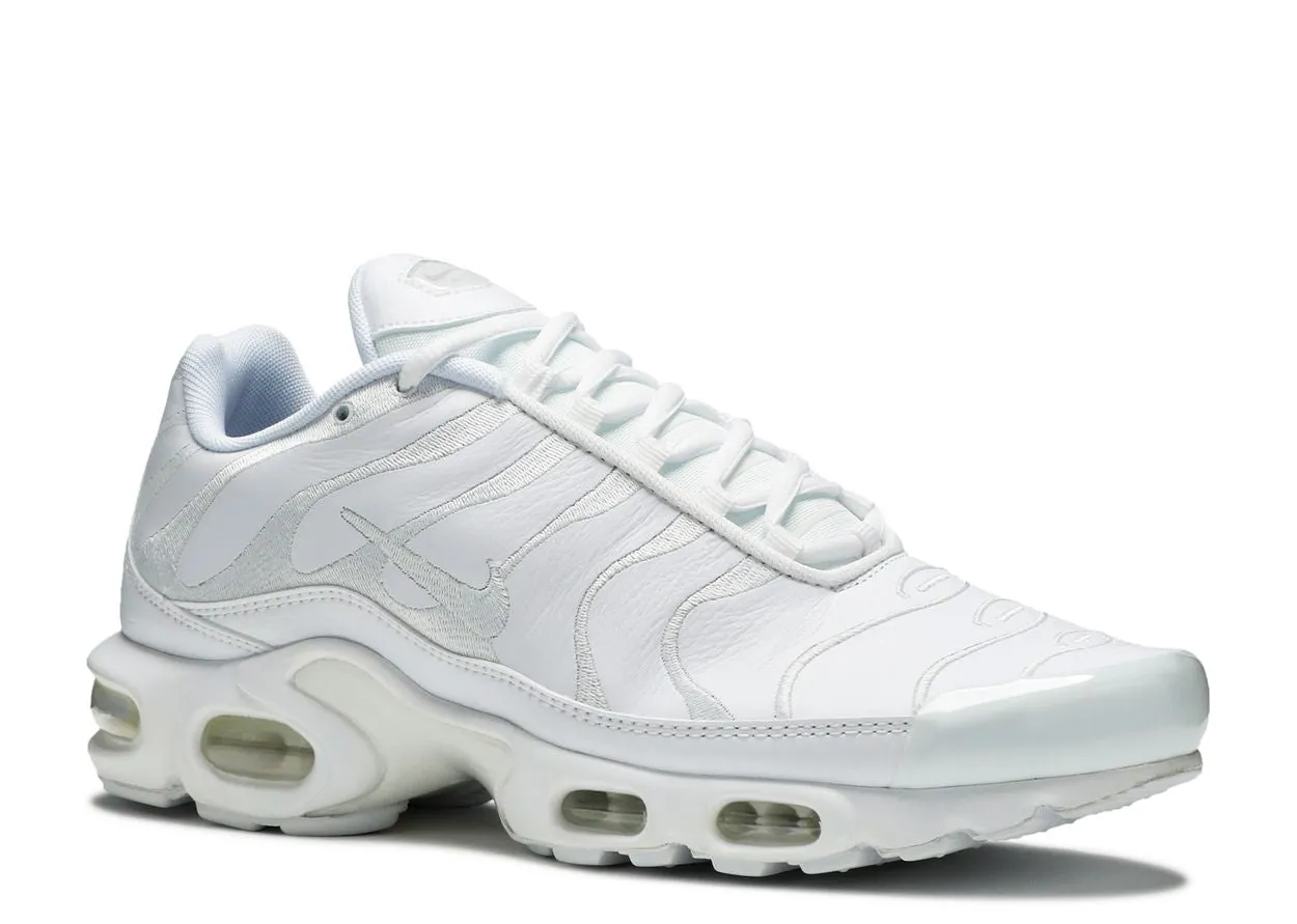 Nike Air Max Plus Triple White Dry Steps Airy Feel