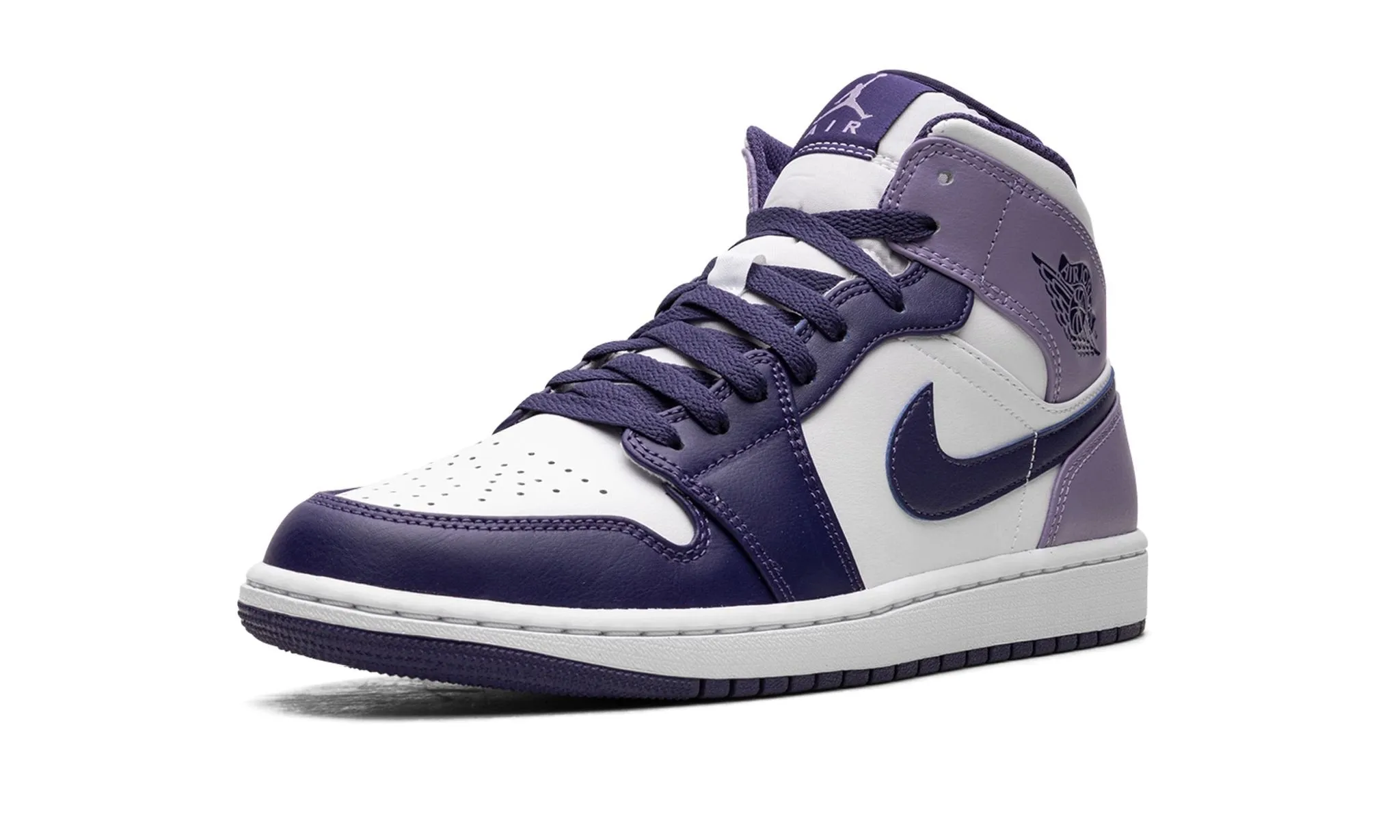 Sleek Look Long distance Air Jordan 1 Mid Sky J Purple
