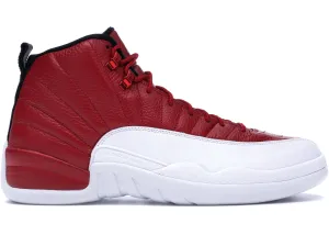Clear Step Jordan 12 Retro Gym Red