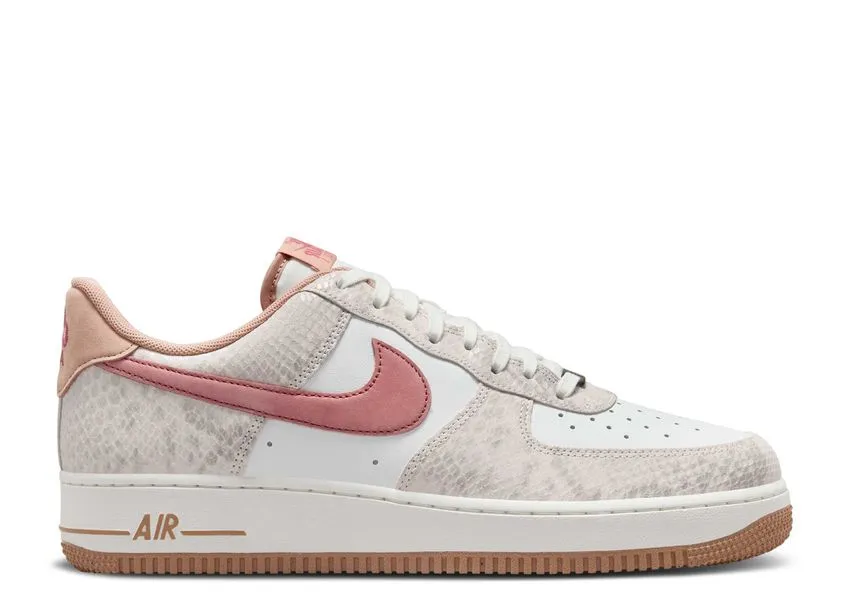 Nike Air Force 1 Low Canyon Rust Snakeskin Clean Shape Soft Sole
