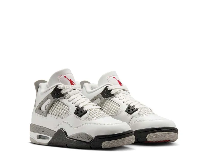 Pure Steps Fast Errand Air Jordan 4 Retro "White Cement" PS