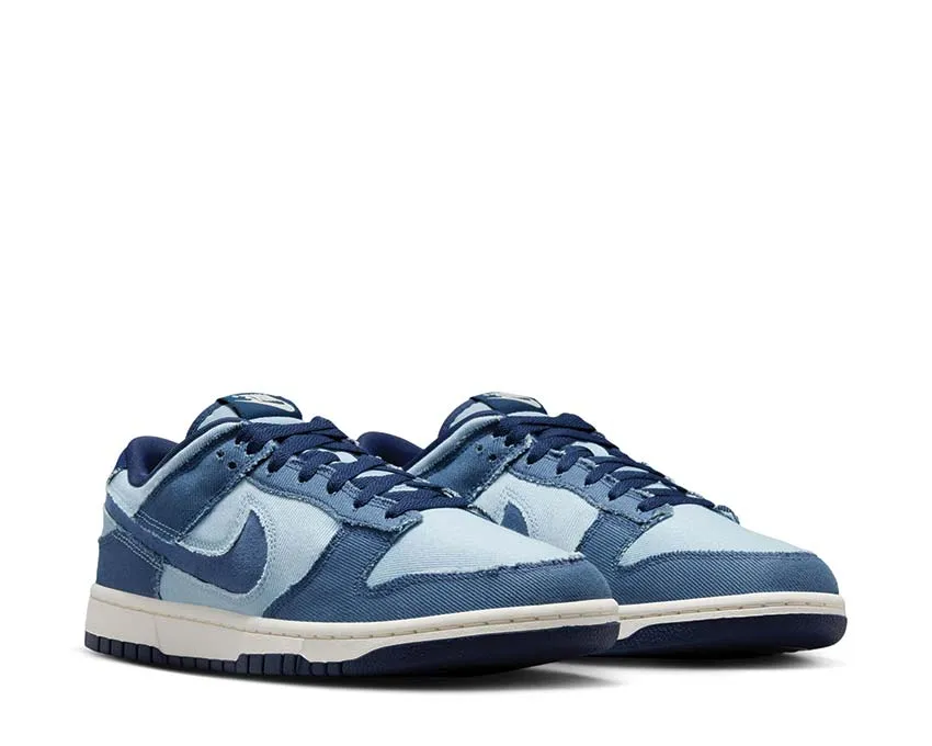 Nike Dunk Low Retro SE "Midnight Navy Denim" Score Step No Fuss Fit