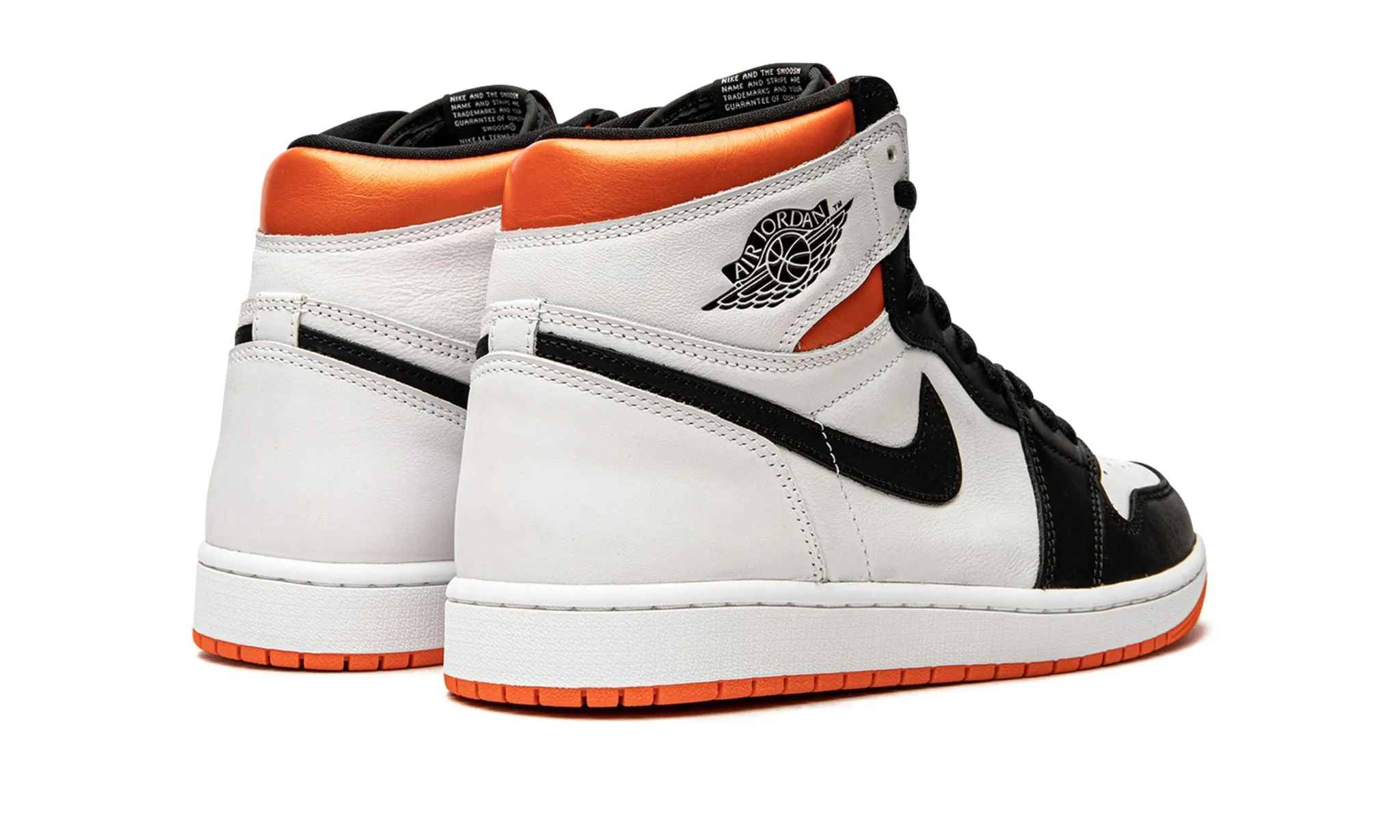 Understated Style Non slip grip Air Jordan 1 Retro High OG Electro Orange