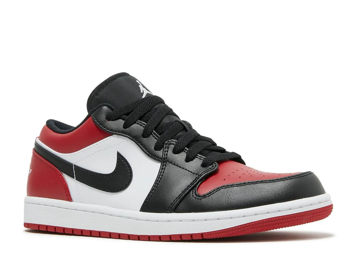 Simple Build Work Day Air Jordan 1 Low Bred Toe