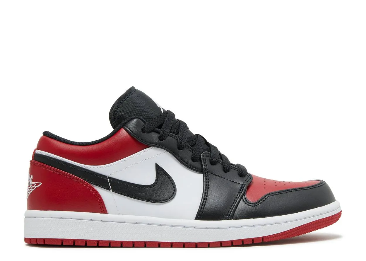 Mobility Ease Superior Cushioning Air Jordan 1 Low Bred Toe