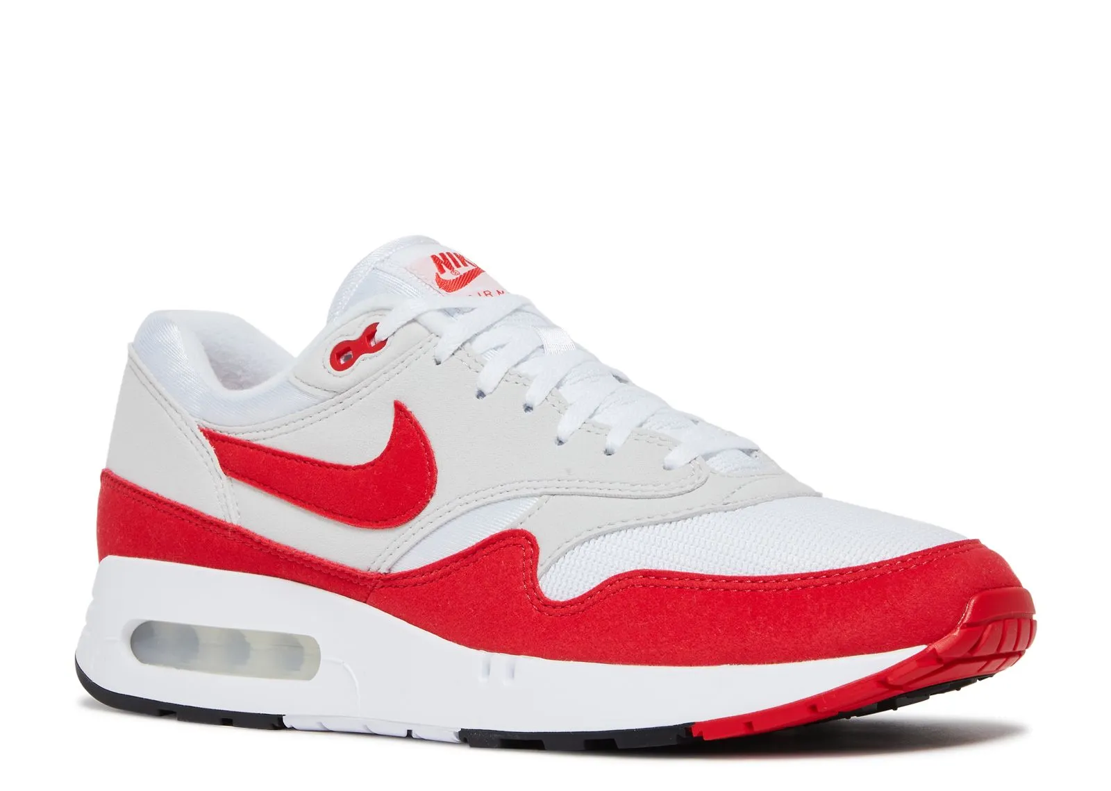 Nike Air Max 1 '86 OG Big Bubble Sport Red Wear   Resistant Foam Support