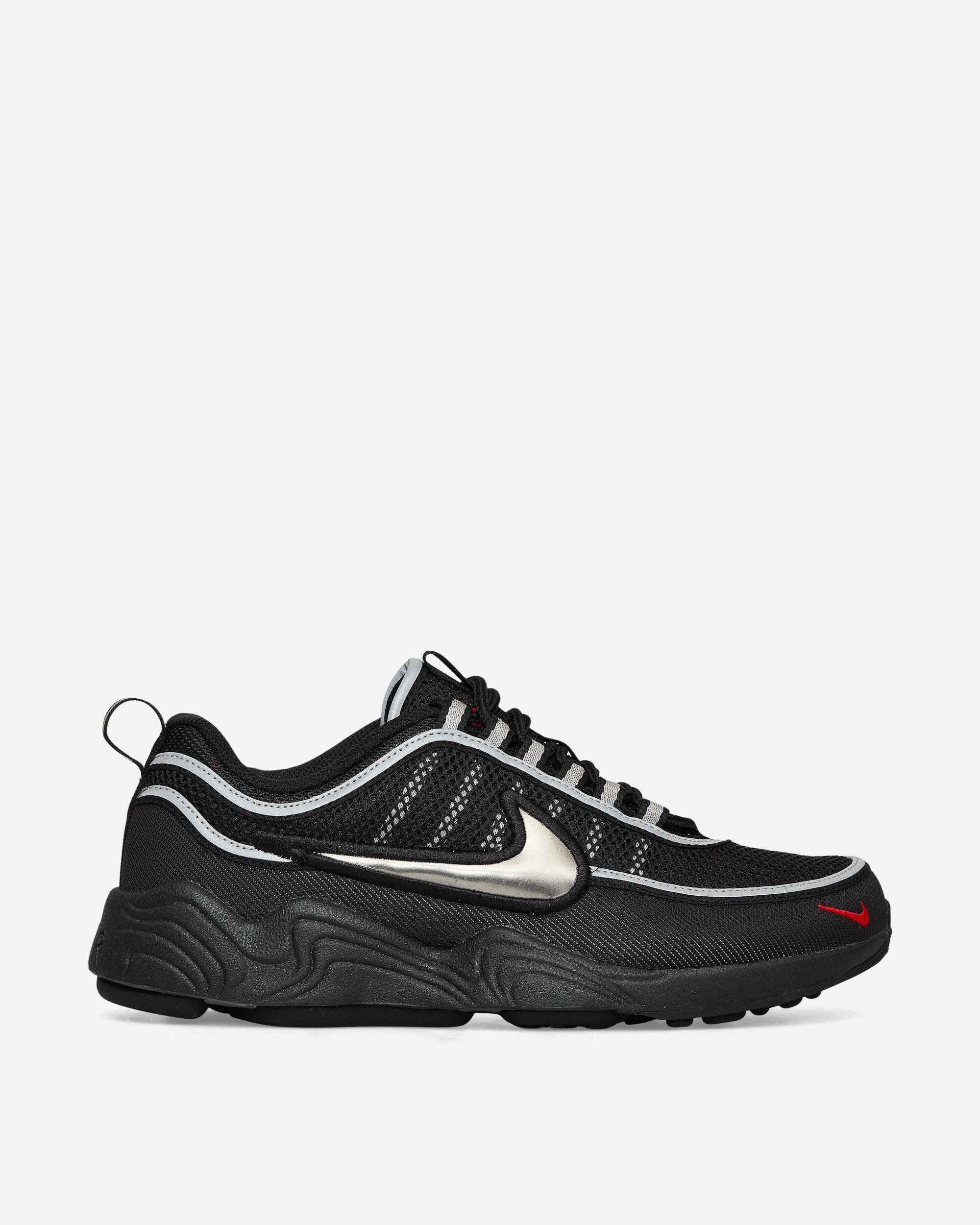 Air Zoom Spiridon Sneakers Black / Metallic Silver City Run Pose Ready
