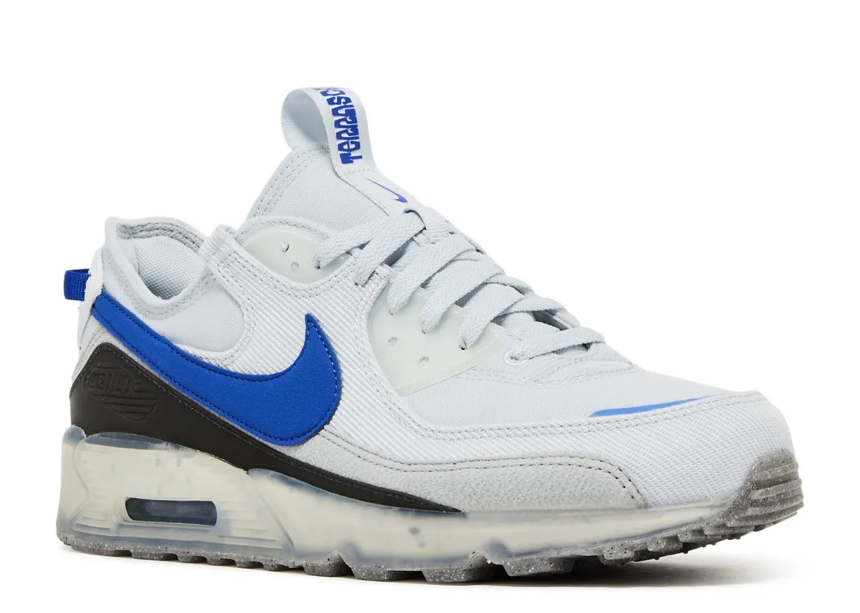 Nike Air Max 90 Terrascape Pure Platinum Hyper Royal Modern Touch Comfortable Use