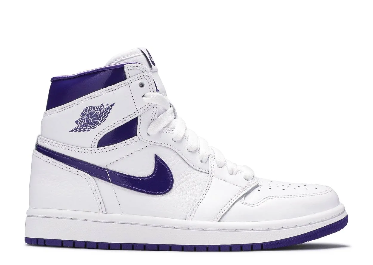 Animal Touch Adult Wear Air Jordan 1 OG High Court Purple