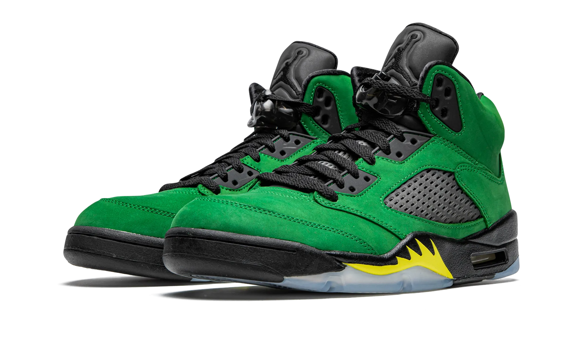 Flat Heel Rest Walk Jordan 5 Retro "Oregon"