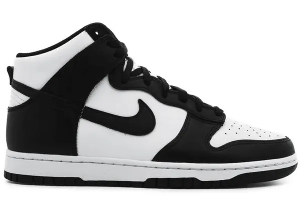 Nike Dunk High Black White (2021) Quick Comfort Night Run