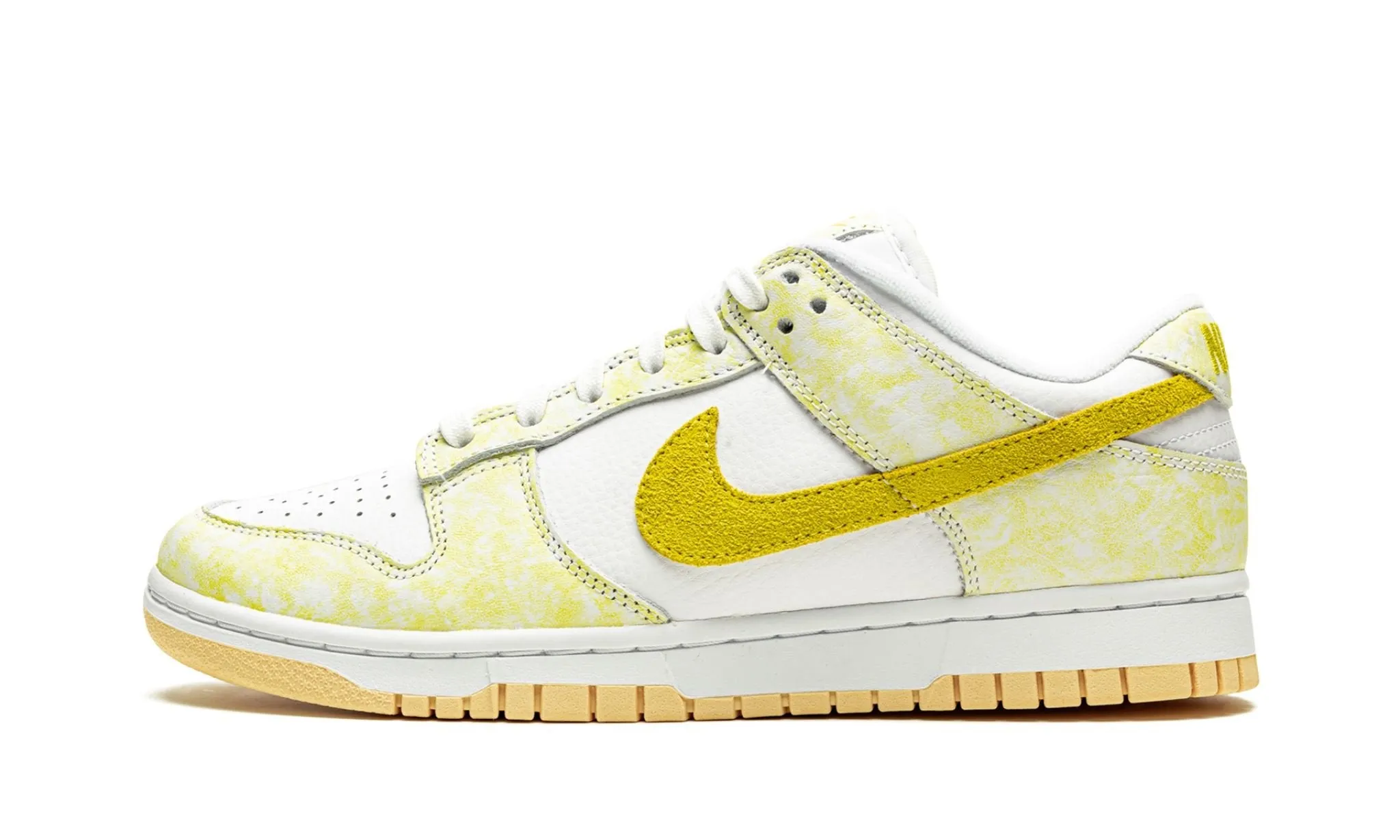 Nike Dunk Low "Yellow Strike" Women's Thick sole