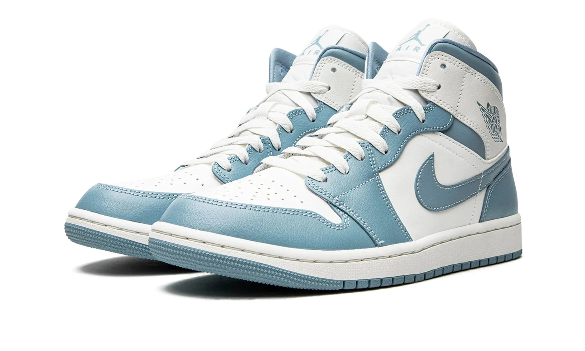 Wmns Air Jordan 1 Mid - Unc Smooth   finish