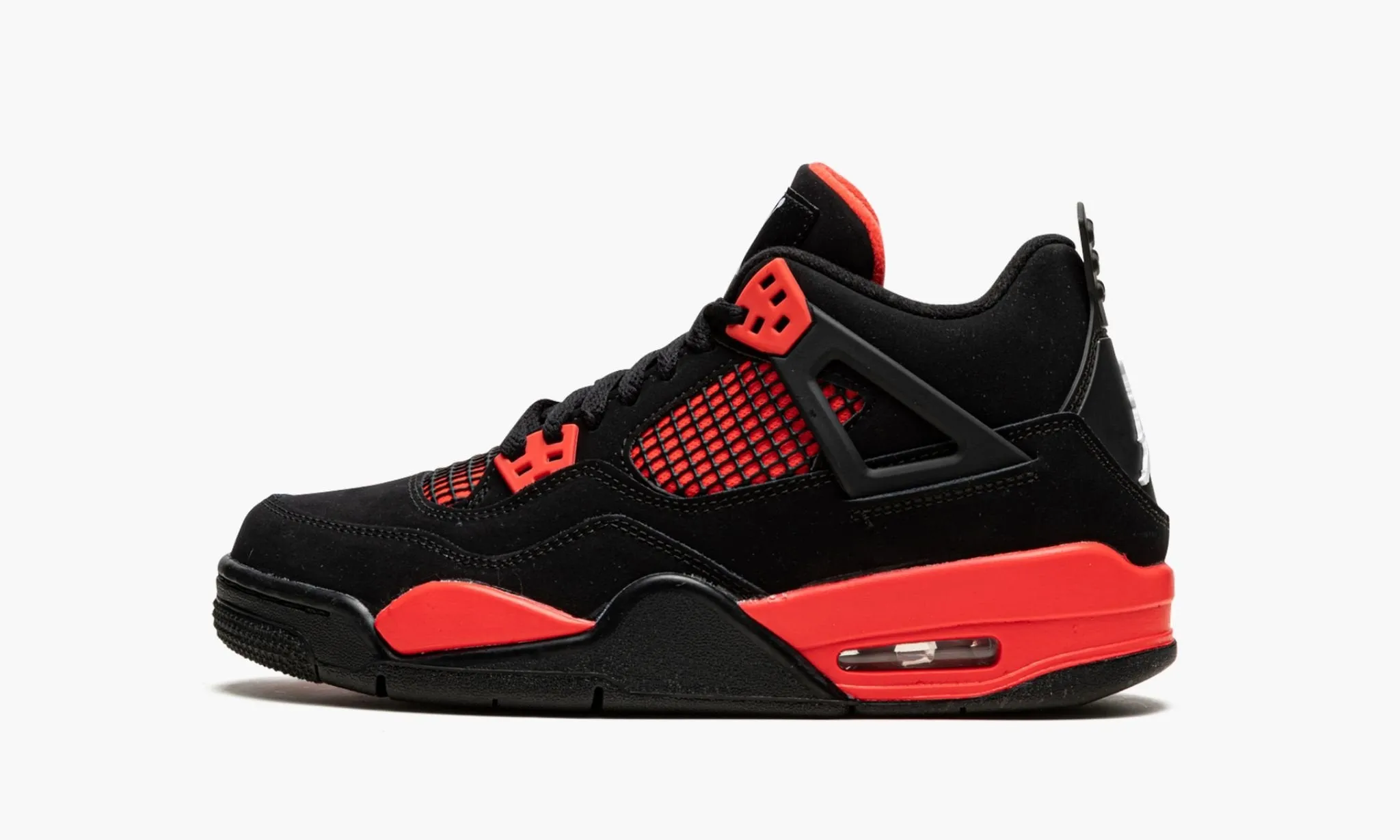 Daily Comfort Look Walk Jordan 4 Retro "Red Thunder" Grade School