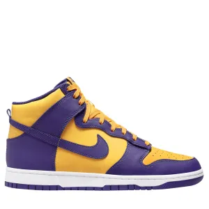 No Break In Nike Dunk High Lakers