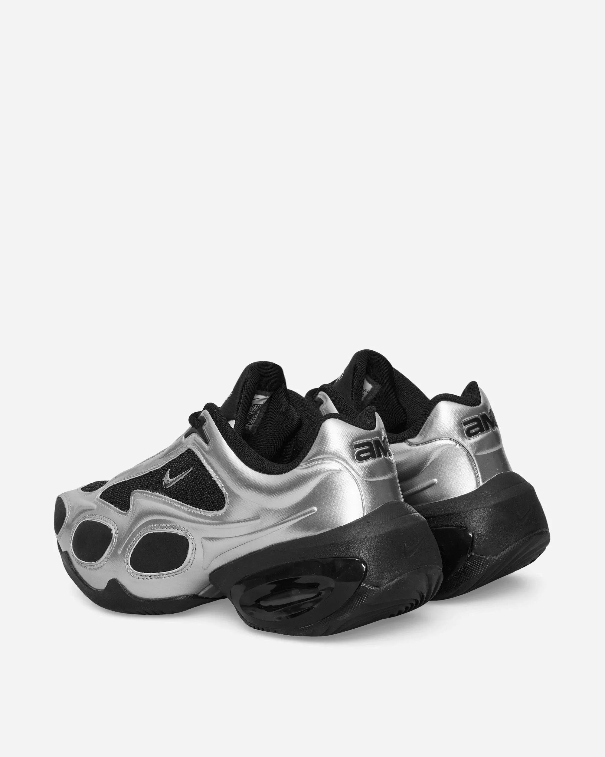 Women's Air Max Muse Sneakers Black / Metallic Silver Icon Walk Cross Road