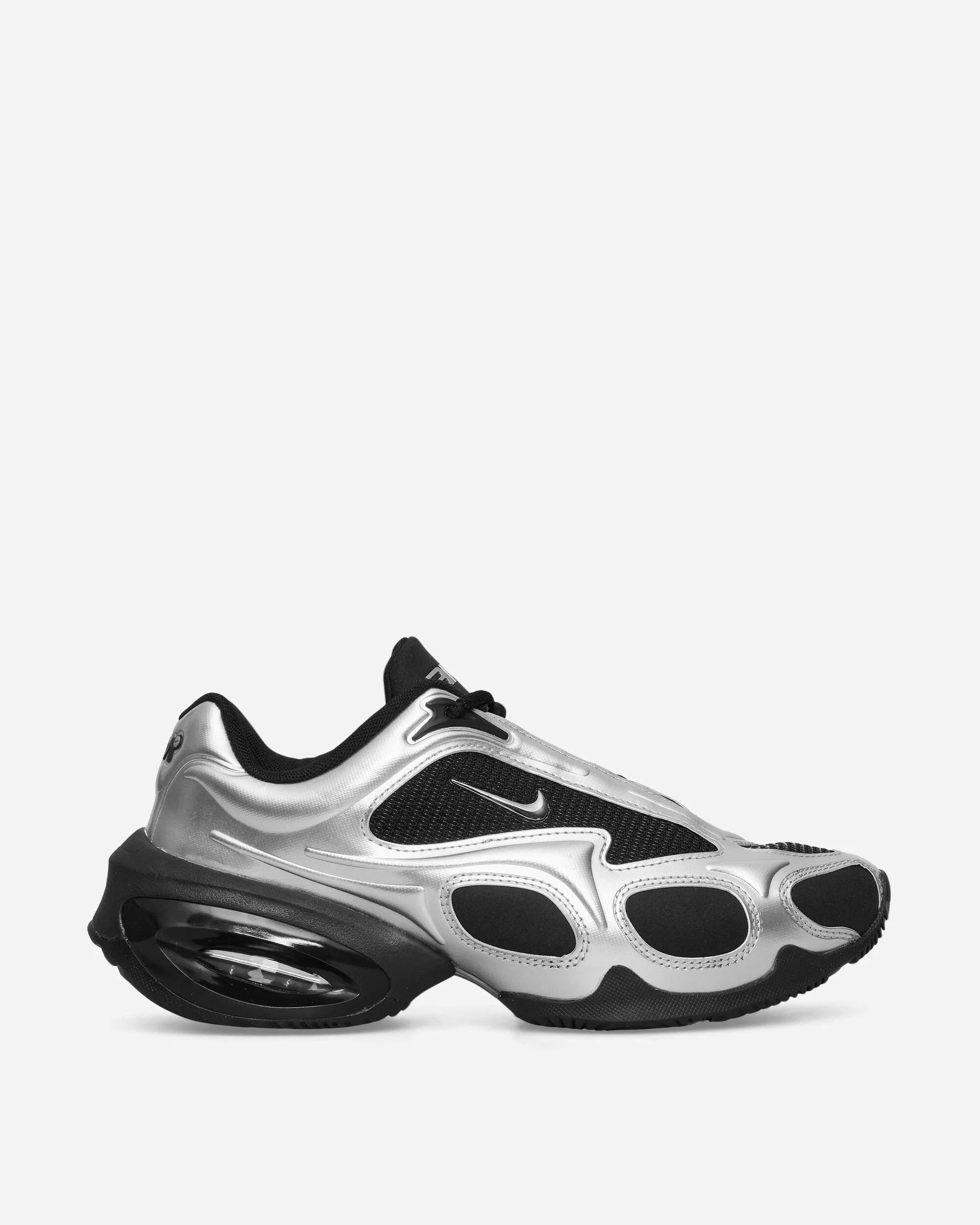 Arch support Camera Look Women's Air Max Muse Sneakers Black / Metallic Silver