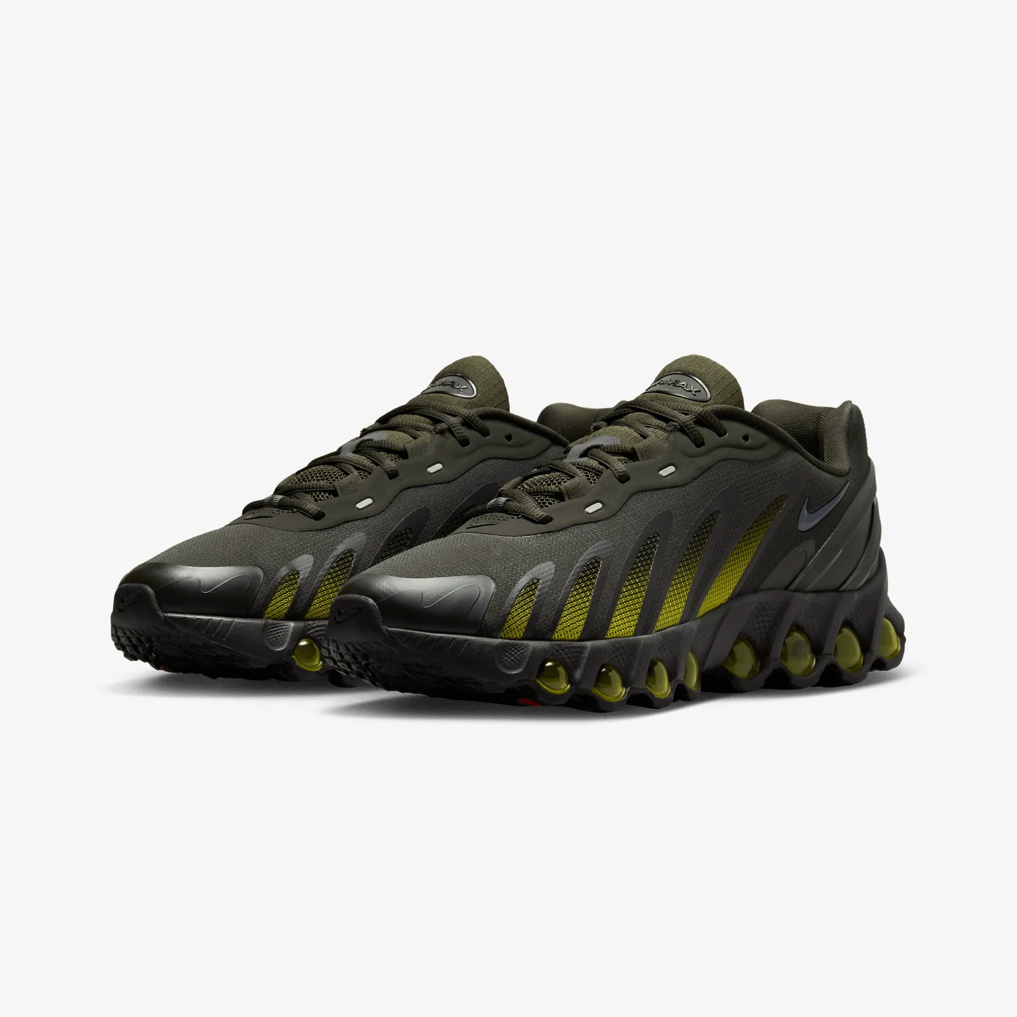 Rain Step Nike | AIR MAX DN8 { SEQUOIA/BLACK-BRIGHT CITRON
