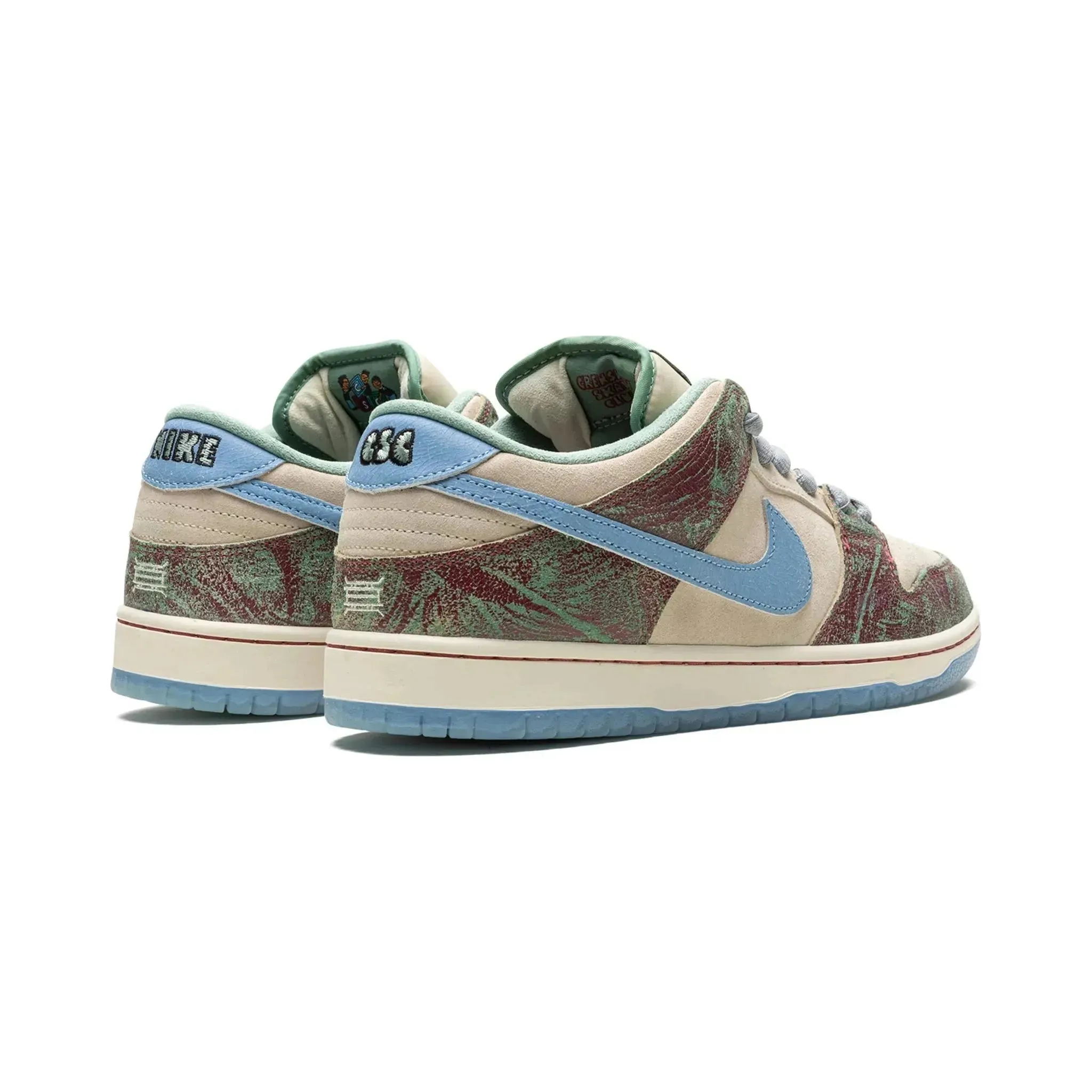 Foot Glow King Strong Nike Sb Dunk Low "Crenshaw"