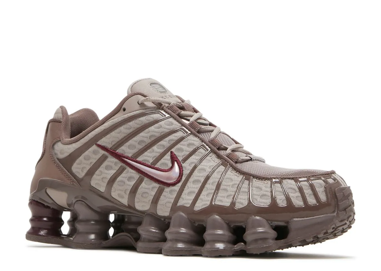 Marathon running Nike Shox TL Pumice Night Maroon