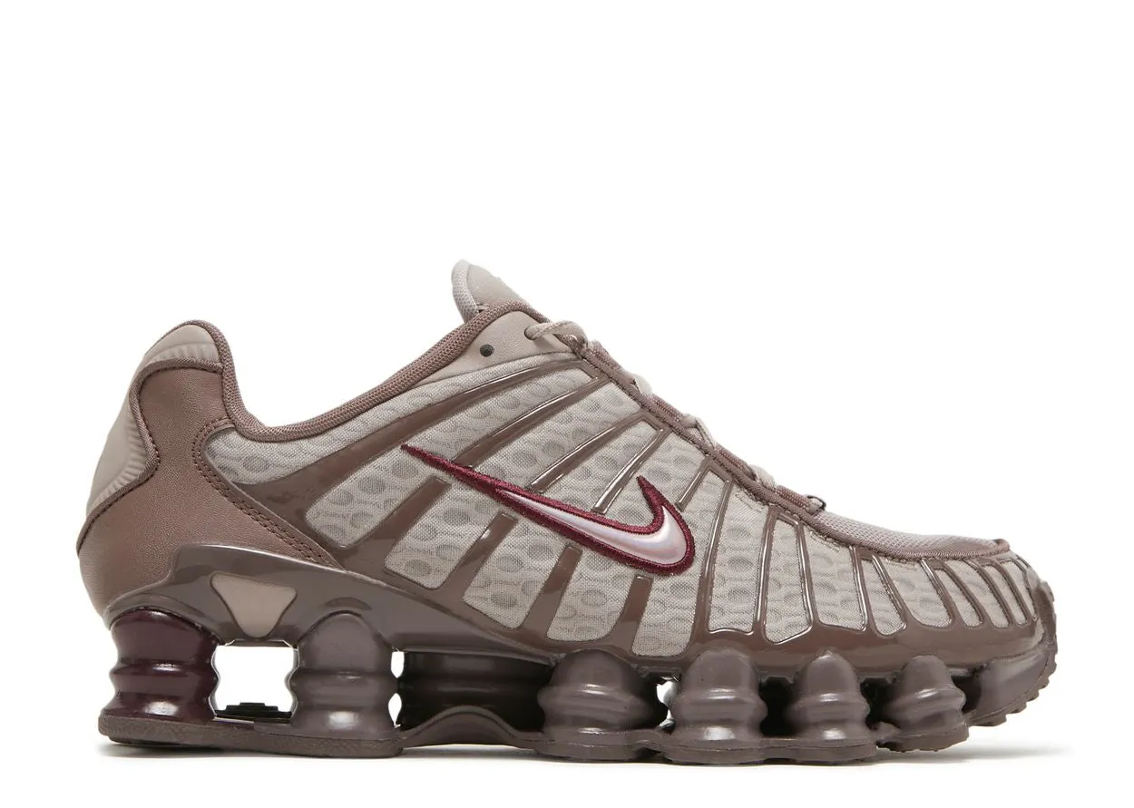 Nike Shox TL Pumice Night Maroon tassel - trimmed - design shoes performance - brand shoes