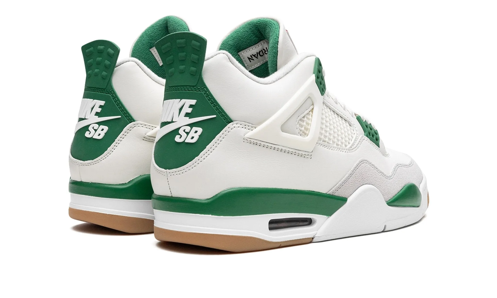 Jordan 4 Retro SB "Pine Green" Smart Look Flat Comfort