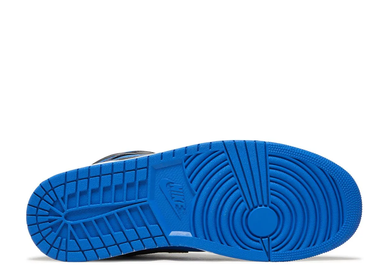 Fashionable Look Air Jordan 1 Mid Black Royal Blue