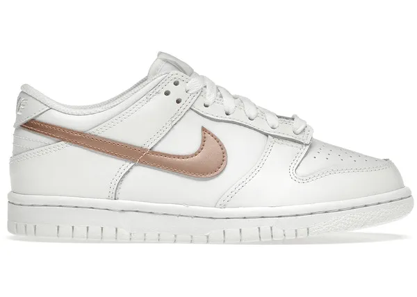 Nike Dunk Low White Pink (GS) Dry Feet Anti Friction