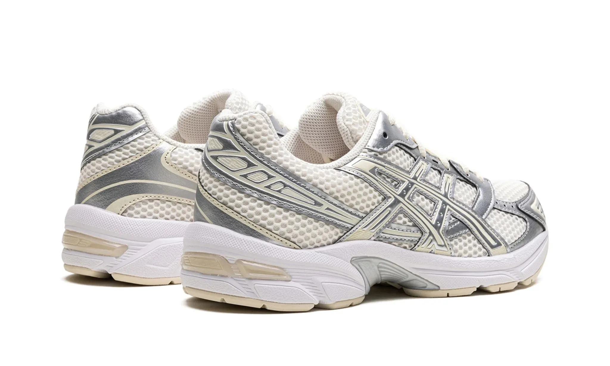 ASICS Gel 1130 "Cream Pure Silver" Women's Reinforced Eyelets workout wear
