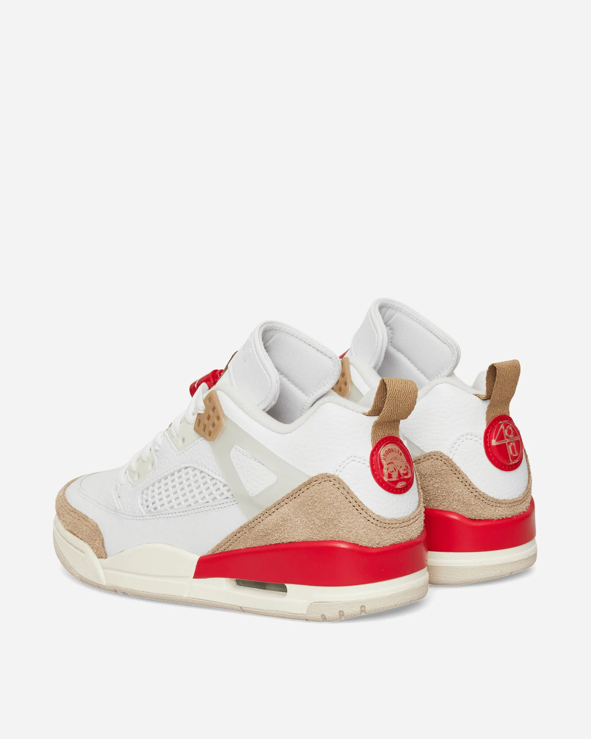 Jordan Spizike Low Sneakers Desert Camo / Sail / Fire Red Surf Step
