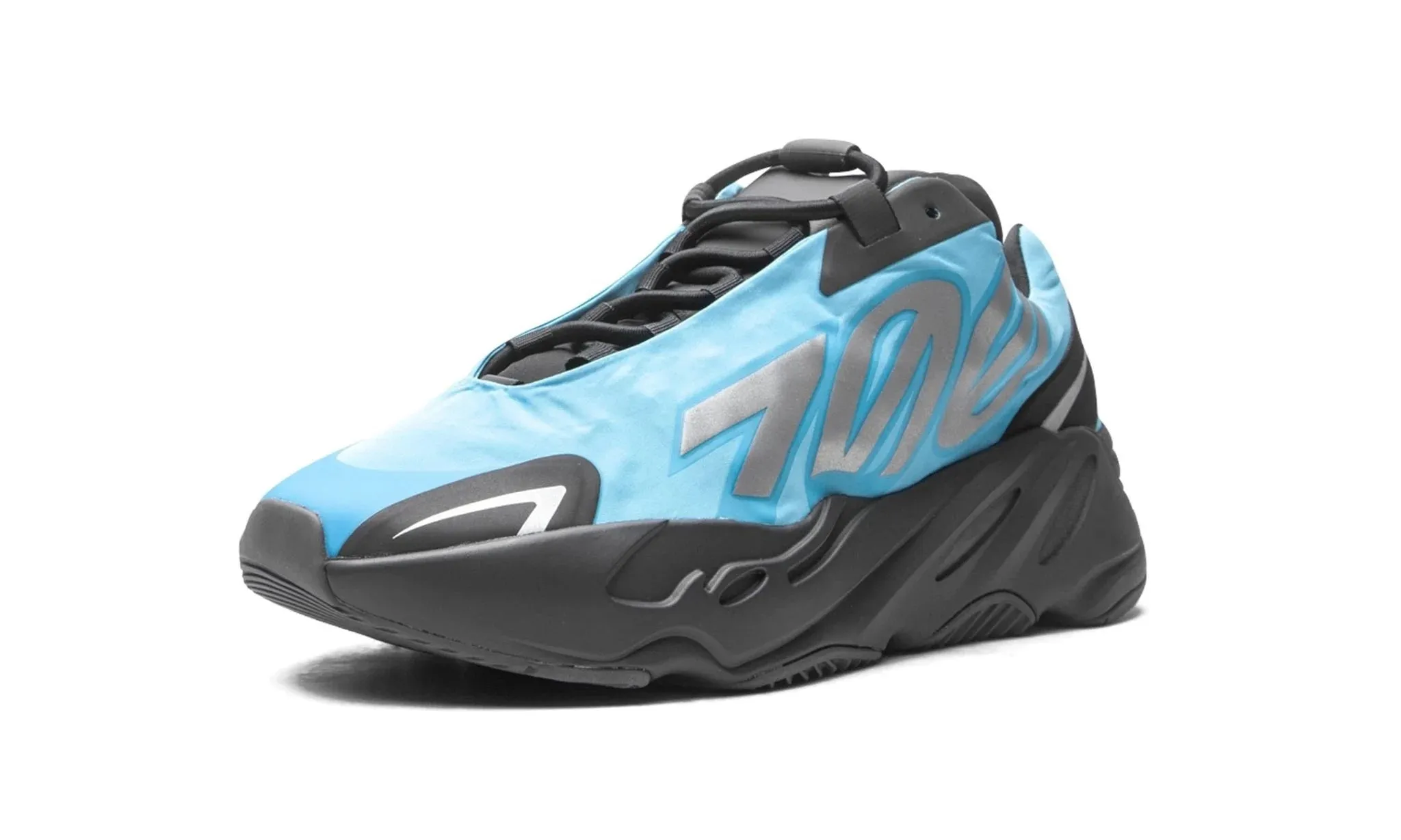 Yeezy Boost 700 "MNVN Bright Cyan" Soft Layers Sleek Fit