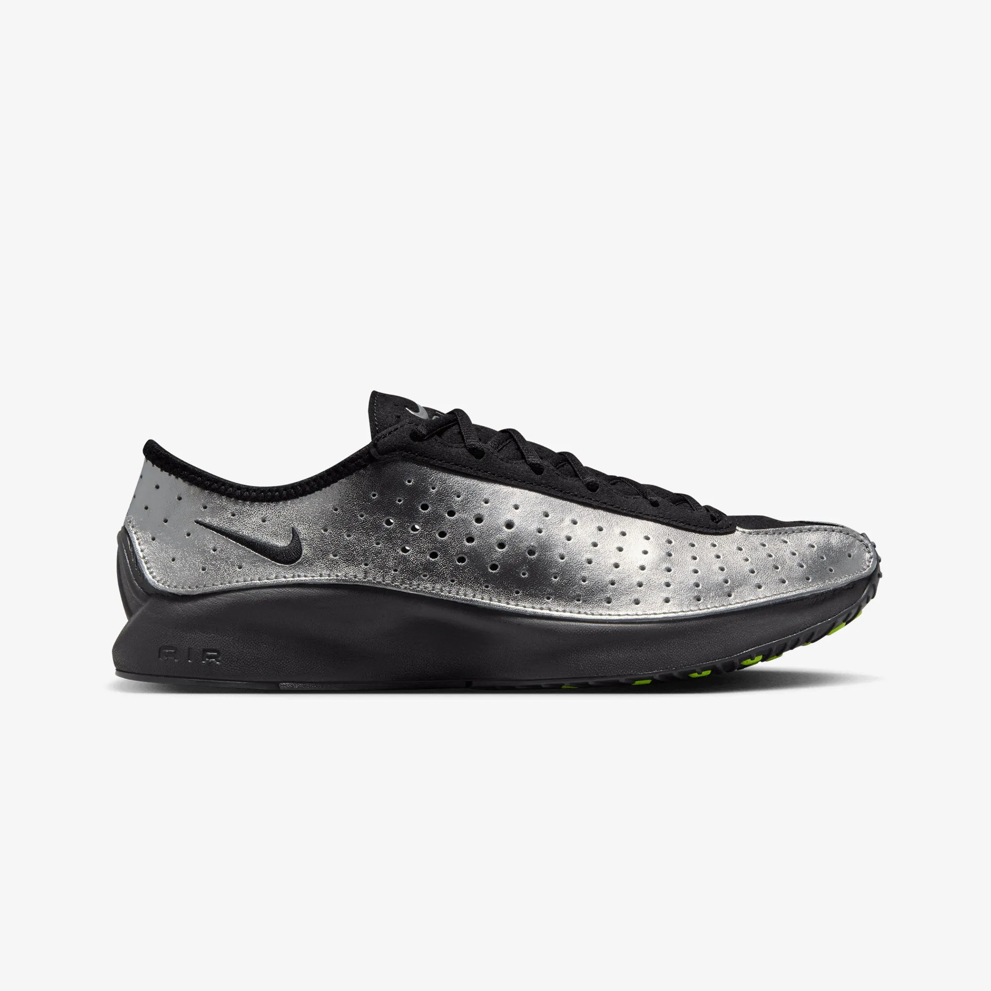 Secure fit Nike | AIR SUPERFLY { METALLIC SILVER/BLACK-ANTHRACITE-VOLT