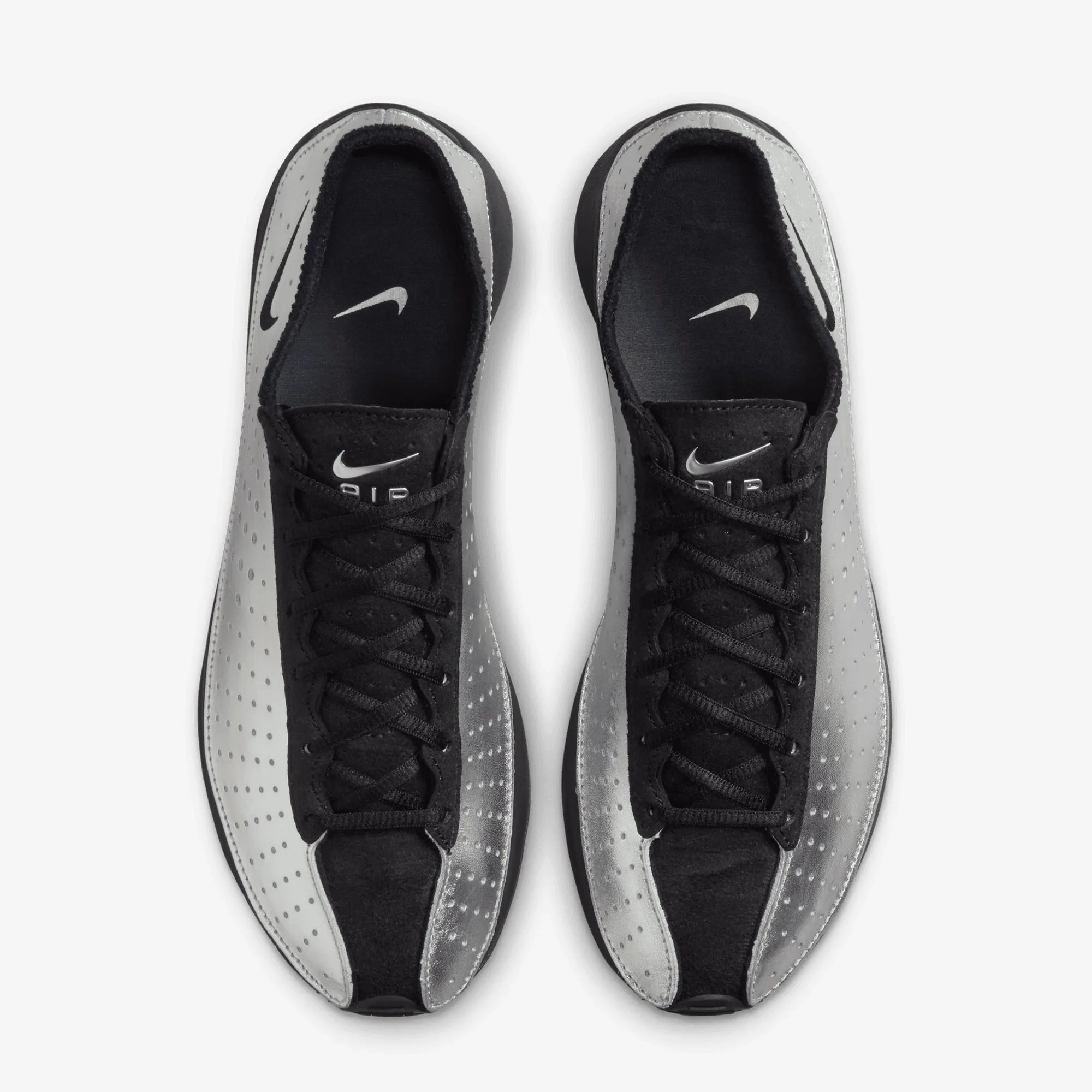 Flexible Design Nike | AIR SUPERFLY { METALLIC SILVER/BLACK-ANTHRACITE-VOLT