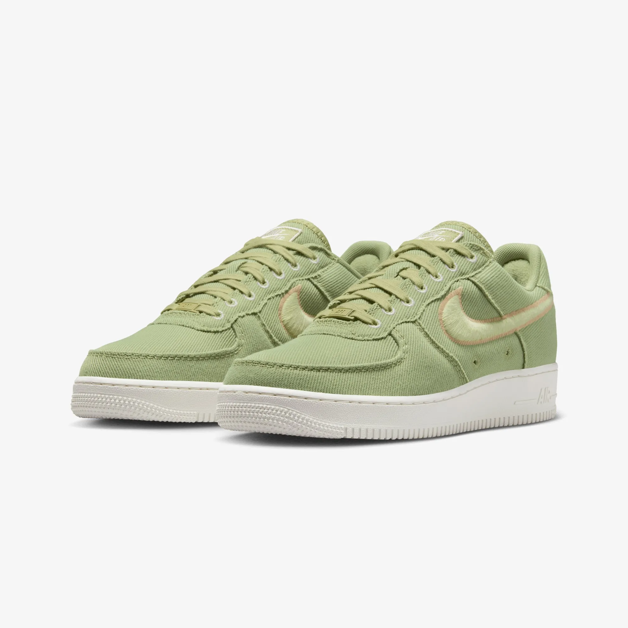 Show Stage NIKE | AIR FORCE 1 LOW CANVAS { DUSTY OLIVE/OLIVE AURA-HEMP-PHANTOM