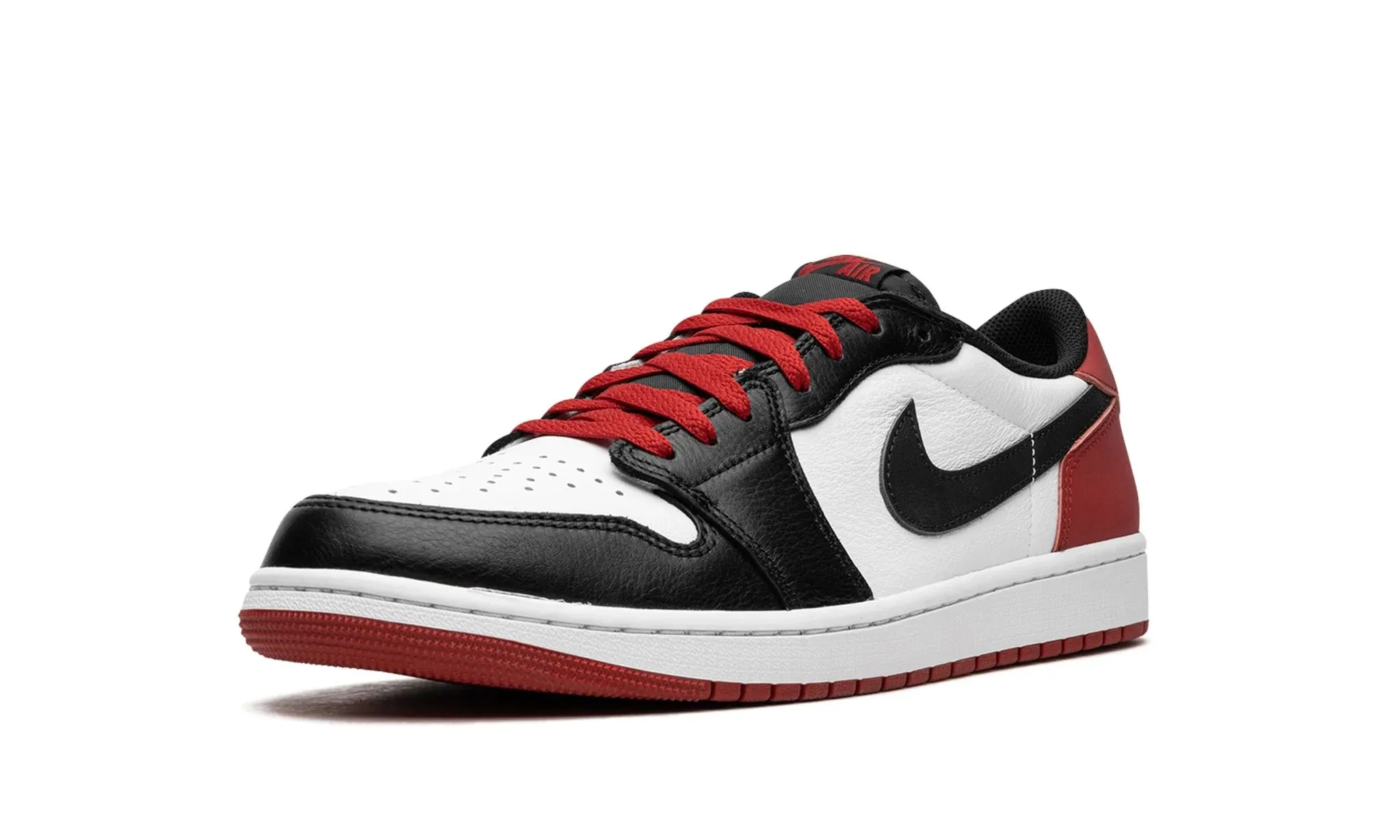 Air Jordan 1 Low OG Black Toe Comfort Slope