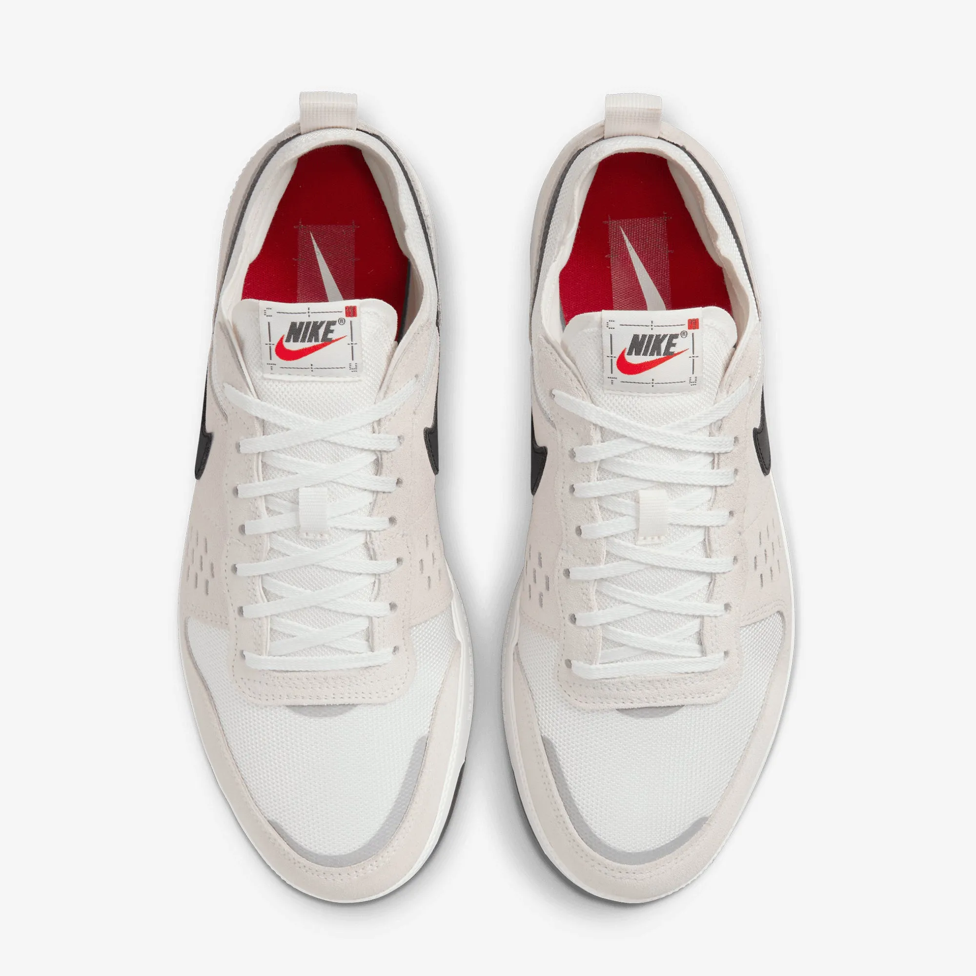 Hot Day Sport Edge Nike | C1TY { SUMMIT WHITE/BLACK-FIRE RED