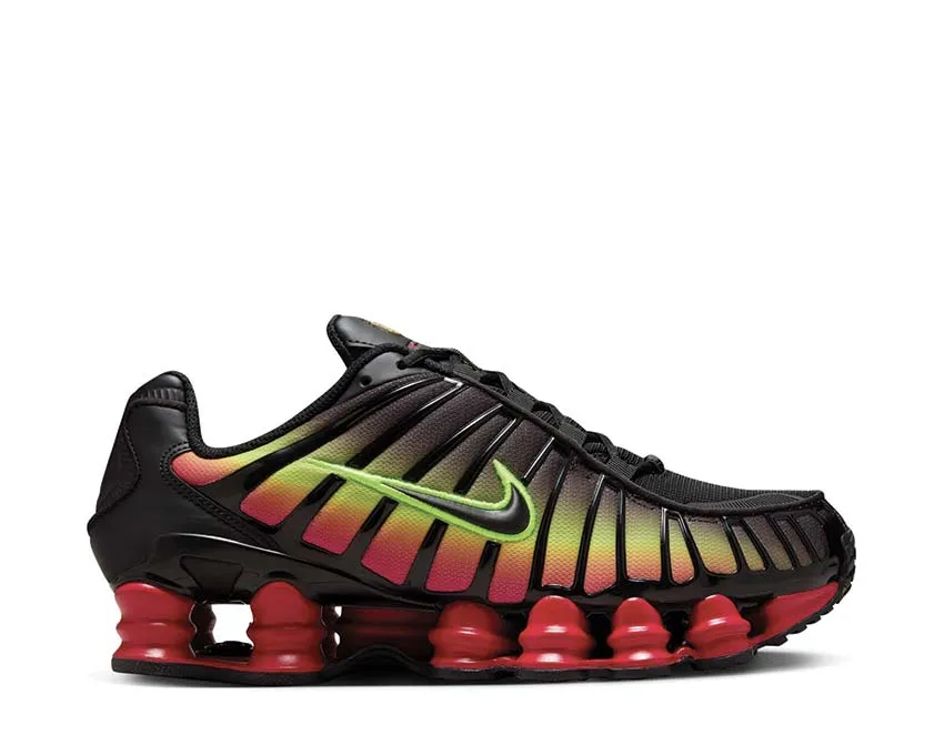 NIke Shox TL W running in a butte area shoes