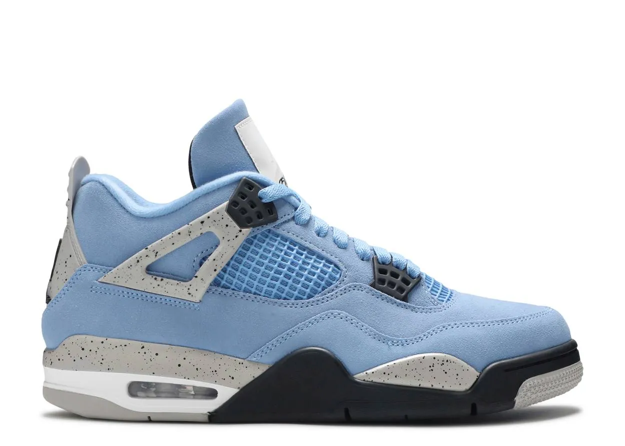 Feet Wellness Simple Form Air Jordan 4 Retro University Blue