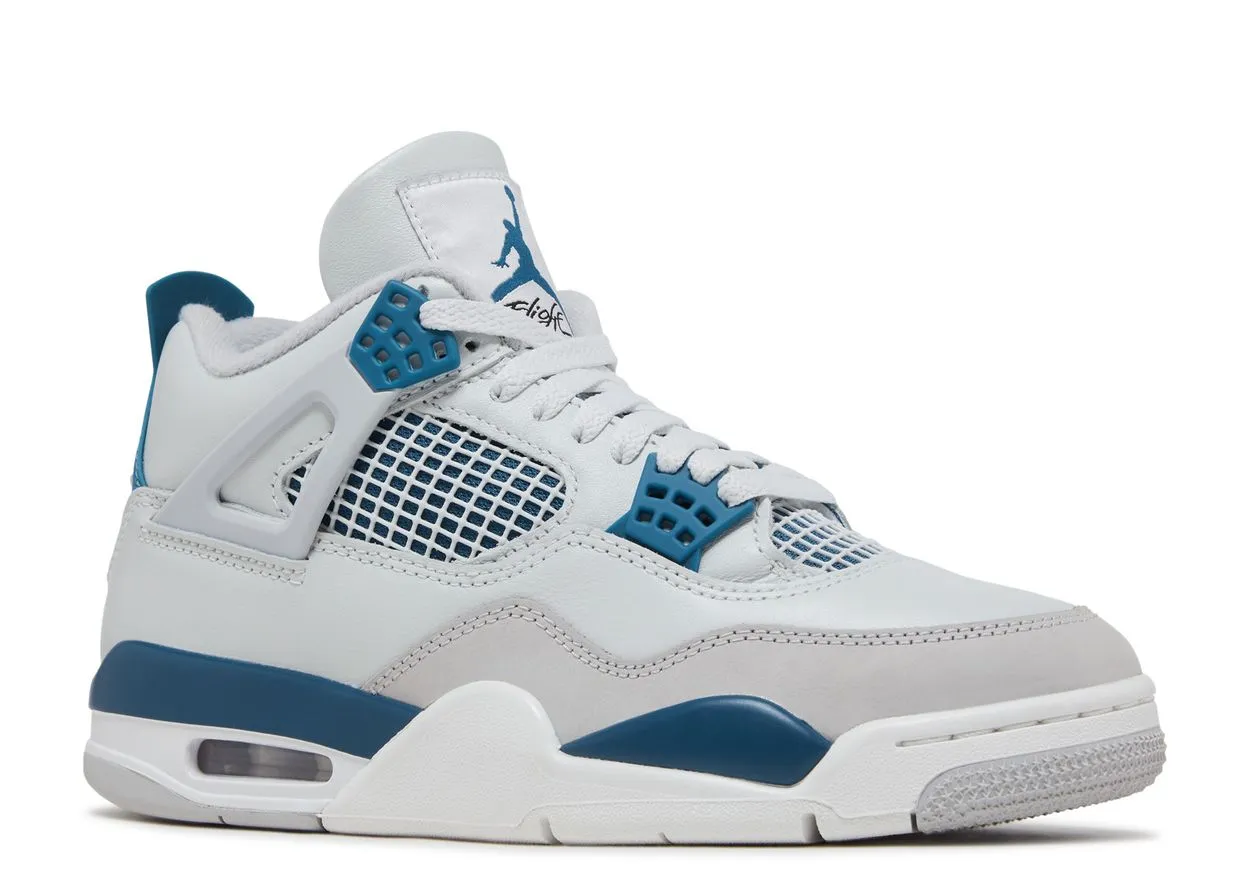 Rain Path Air Jordan 4 Military Blue (2024)