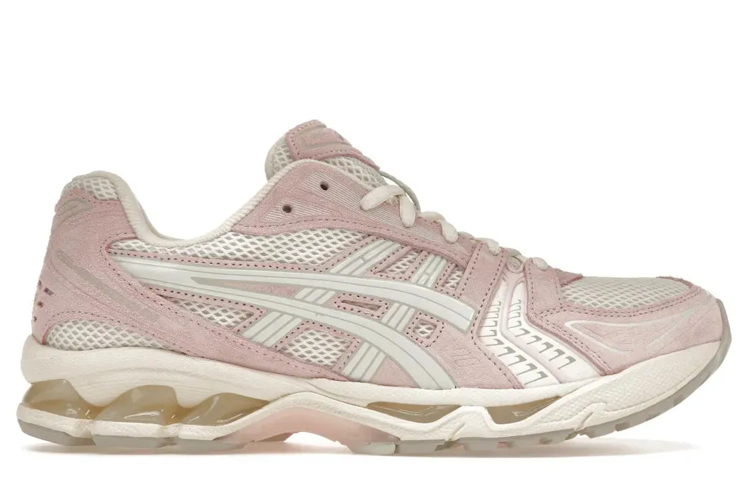 lightweight foam Responsive Cushion ASICS Gel-Kayano 14 Cream Pink Salt (Women's)