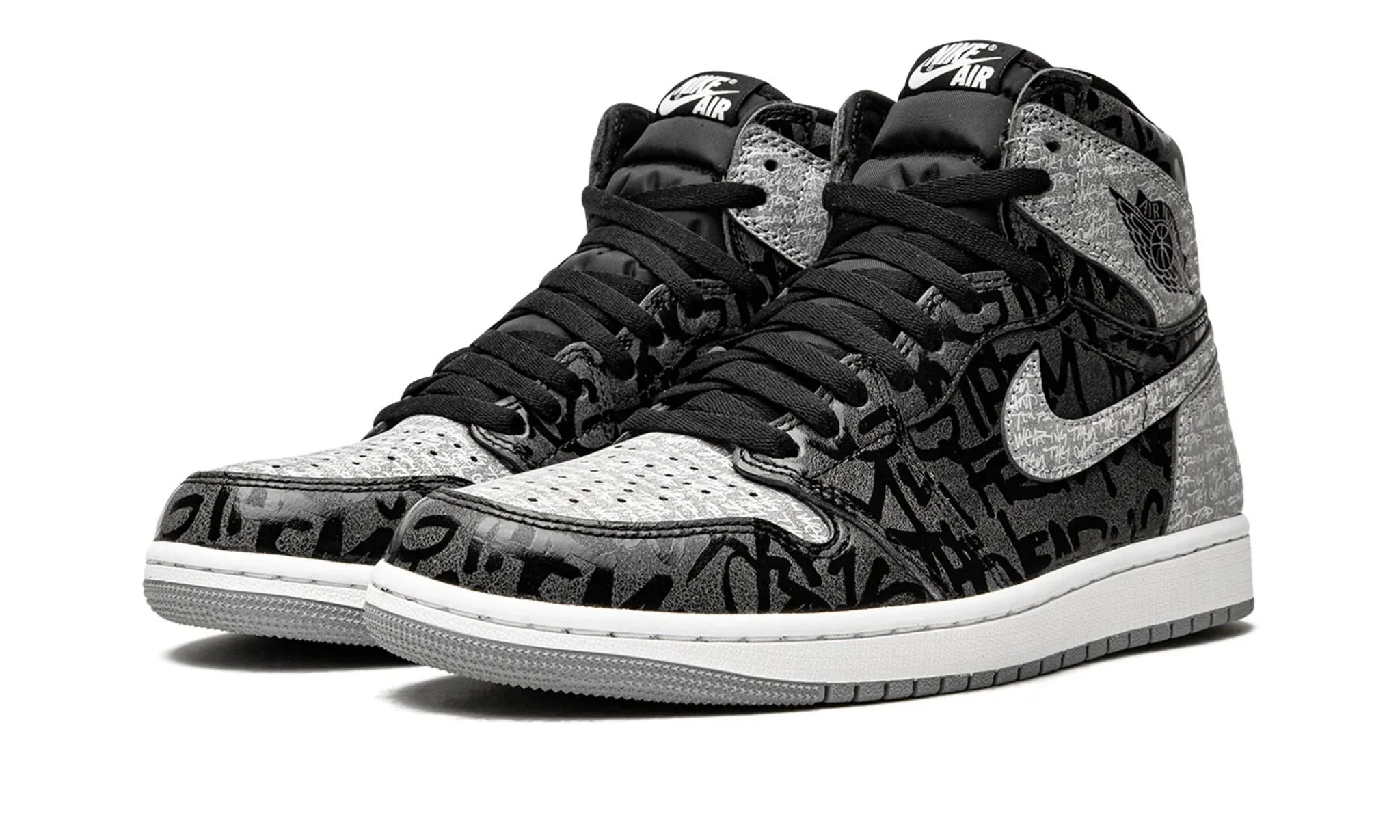 Sleek Style Fashion Layer Air Jordan 1 Retro High OG Rebellionaire