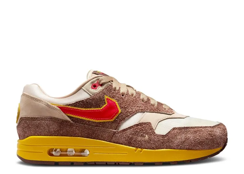 Nike Air Max 1 .SWOOSH Low Poly Big Head Origins Star Step Fast Dry