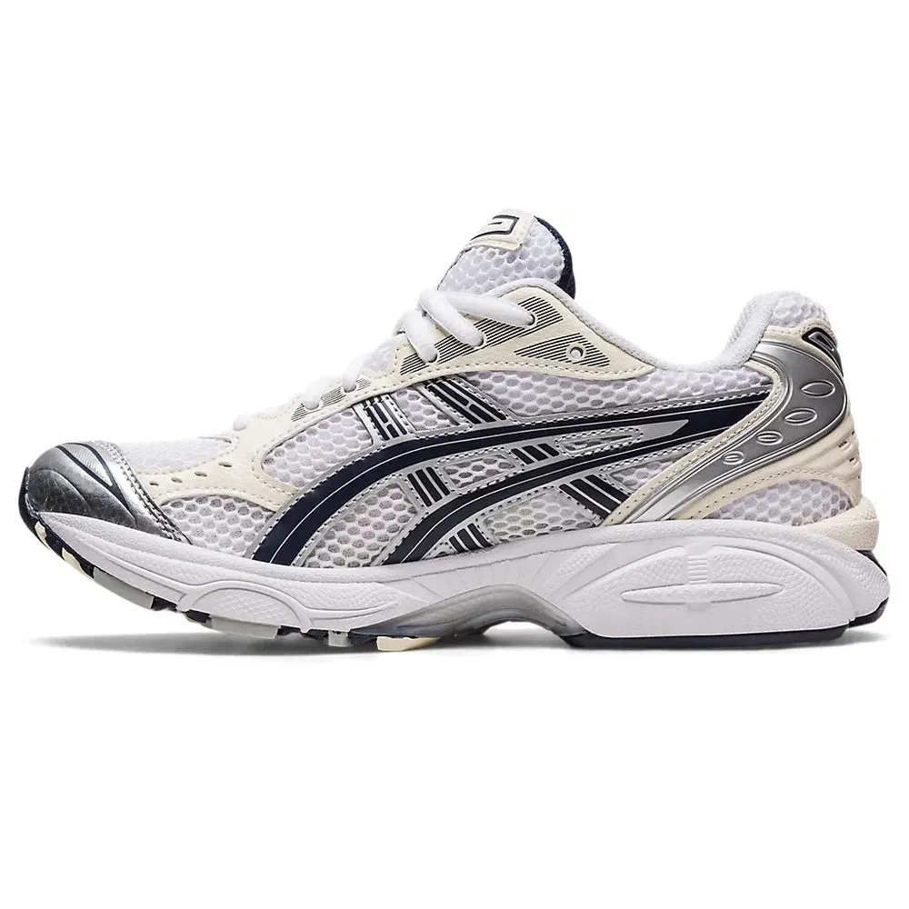 Asics GEL-KAYANO 14 White Midnight Rubberized Heel