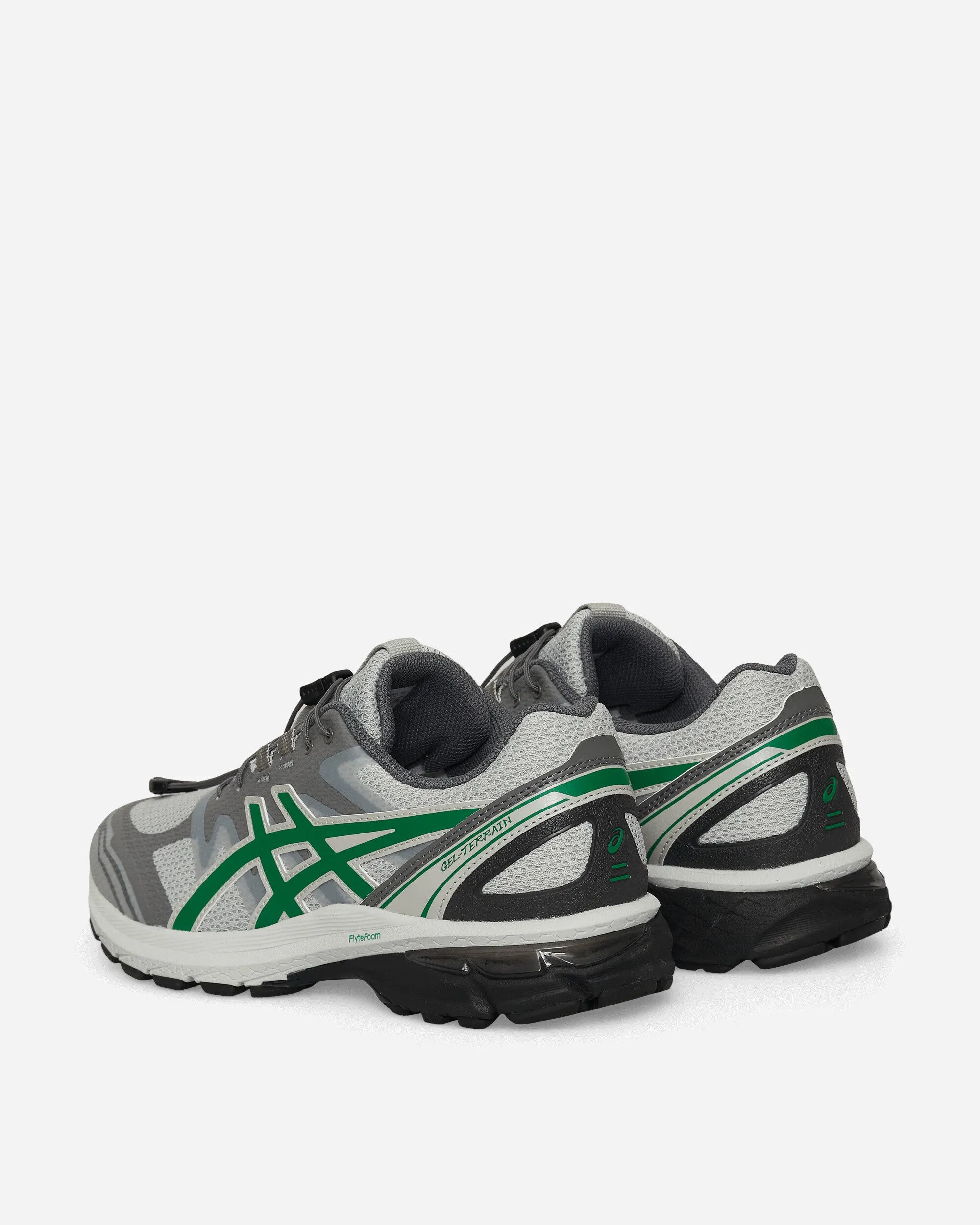 SANSAN GEAR GEL-Terrain Sneakers Grey Violet / Jolly Green Trail Strong School Style