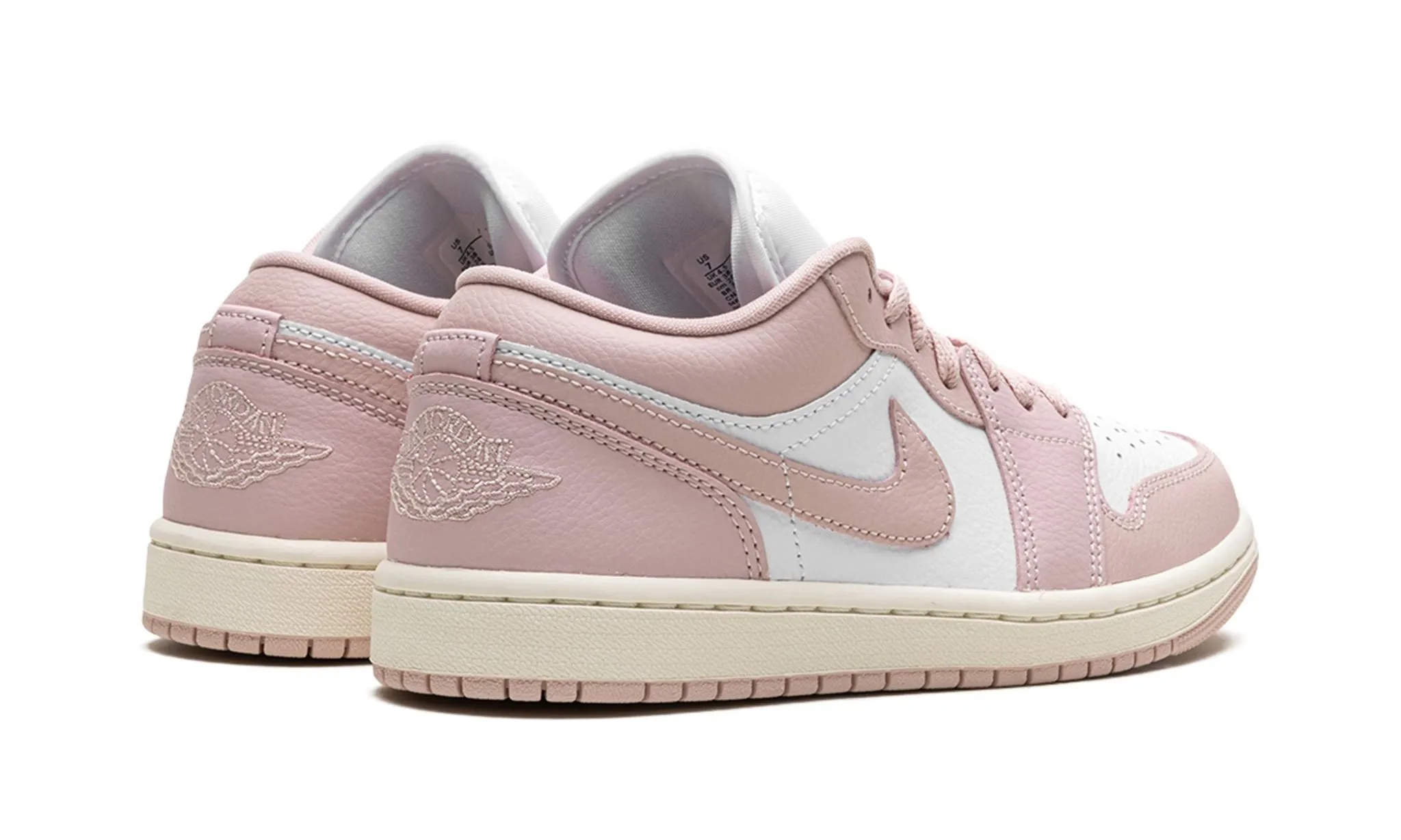 Wmns Air Jordan 1 Low 'Pink Oxford' Road Long
