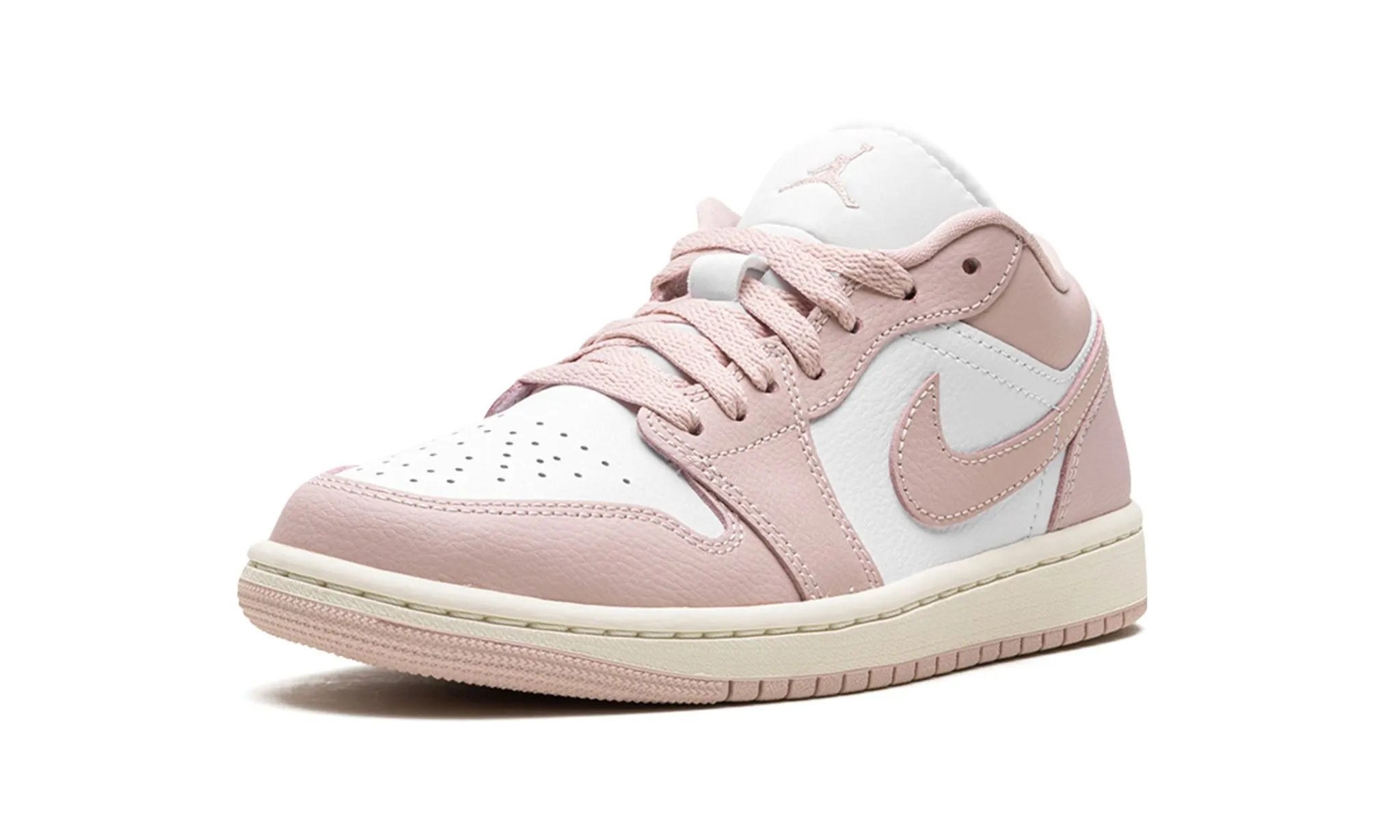 Wmns Air Jordan 1 Low 'Pink Oxford' Heat Free Stone Glam