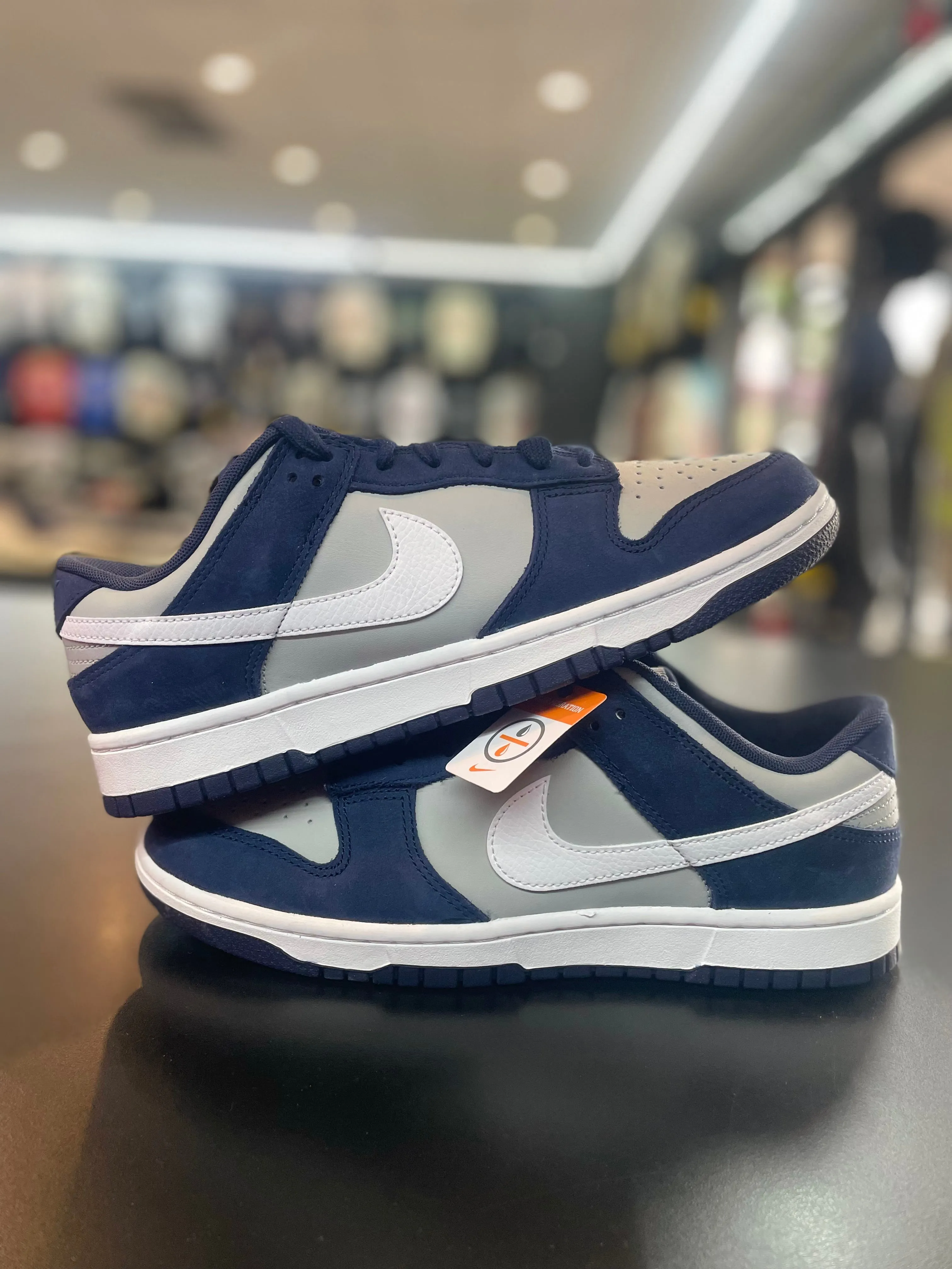 Nike Dunk Low ??Georgetown Suede?? Navy Deep