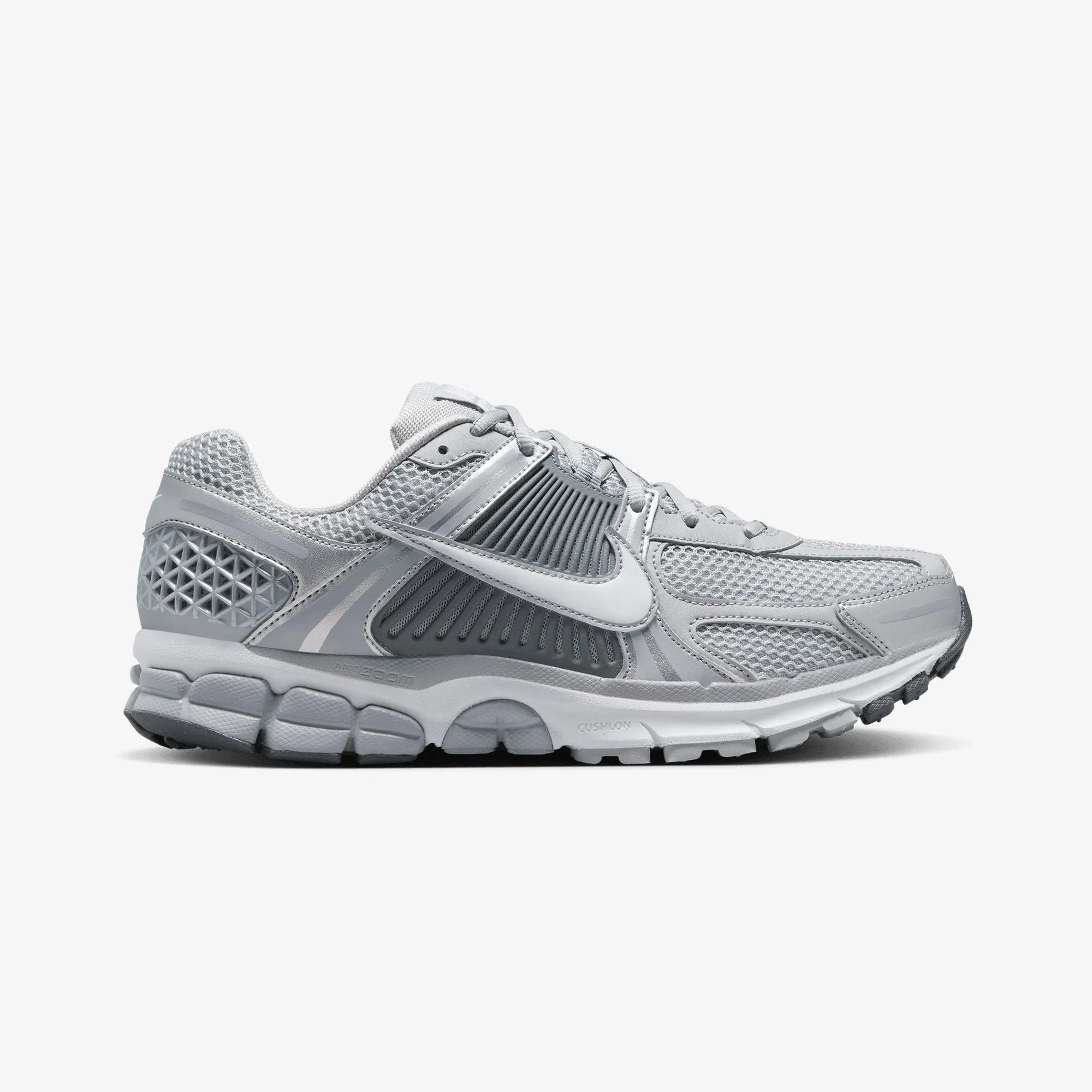 Soft Material NIKE | ZOOM VOMERO 5 { WOLF GREY/WHITE-METALLIC SILVER