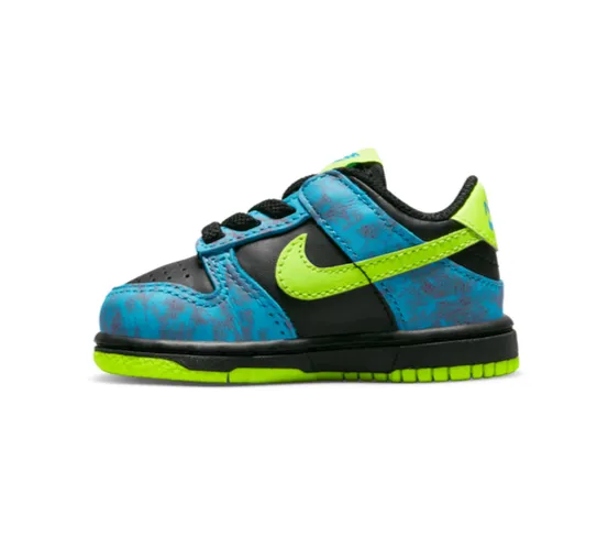 Nike Dunk Low "Acid Wash" Toddler Functional Fit Clear Hike